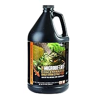Microbe-Lift BSEPG4 Concentrated Barley Straw Extract Plus Liquid Peat Conditioner for Ponds and Outdoor Water Garden, Safe for Live Koi Fish, Plants, and Decorations, 1 Gallon