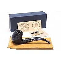 Savinelli Alligator Blue 606B Tobacco Pipe - Elegant and Durable BriarWood smoking Pipe