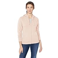 Amazon Essentials Women's French Terry Fleece Full-Zip Hoodie (Available in Plus Size)