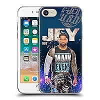 Head Case Designs Officially Licensed WWE Portrait Jey USO Soft Gel Case Compatible with Apple iPhone 7/8 / SE 2020 & 2022