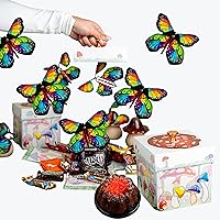 SendaCake Happy Mushroom Flying Butterfly Surprise Explosion Gift Box - 3
