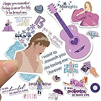 200Pcs Folklore Stickers,Tayl0r Stickers,Pop Country Singer Ablum Stickers,Lyrics Sticker for Adult/Teen/Child,Waterproof Viny Stickers for Bottle/Cup/Laptop/Phone Cases/Guitar/Suitcase