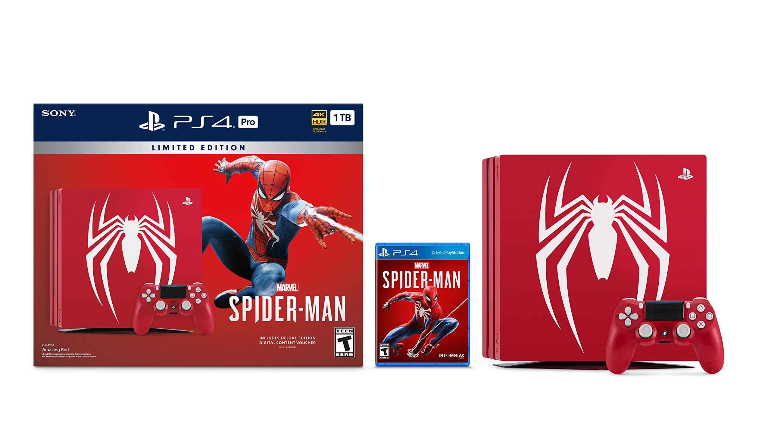 Mua PlayStation 4 Pro 1TB Limited Edition Console - Marvel's Spider-Man  Bundle [Discontinued] trên Amazon Mỹ chính hãng 2023 | Fado