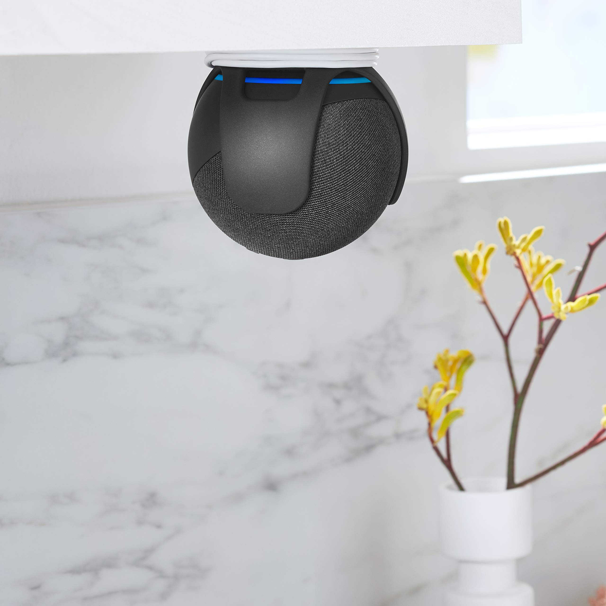 Made For Amazon Wall Mount, Black, for Echo Dot (4th generation)