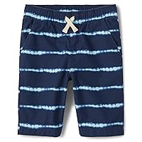 The Children's Place Boys' Pull on Print Jogger Shorts