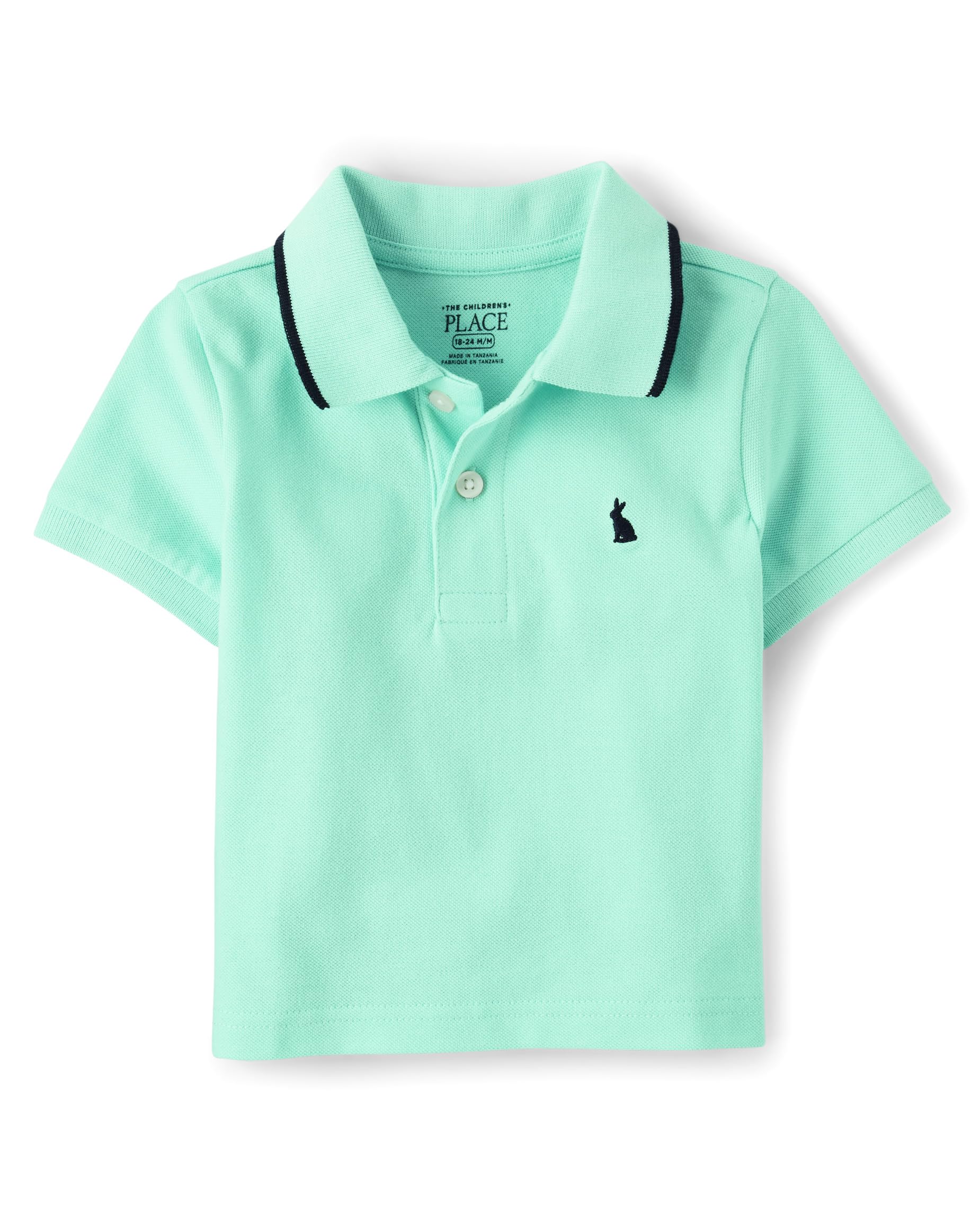 The Children's Place Baby Boys' and Toddler Short Sleeve Knit Polo