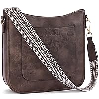 BOSTANTEN Leather Small Crossbody Bags for Women Bundle Crossbody Bags for Women Trendy Vegan Leather Hobo Handbags