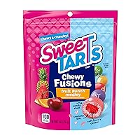 Chewy Fusions Candy, Fruit Punch Medley, Springtime Easter Candy, 9 Ounce