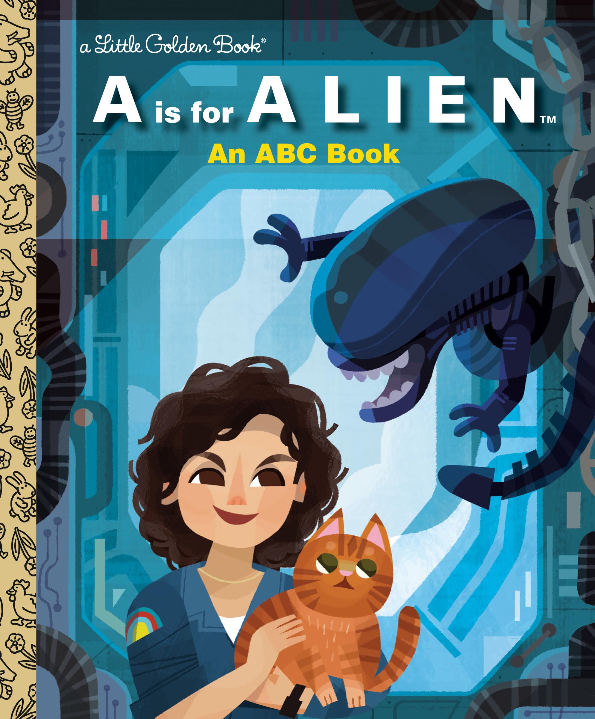A Is for Alien: An ABC Book (20th Century Studios) (Little Golden Book)