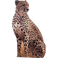 Animal Life Size Cardboard Cutout Stand Up | Standee Picture Poster Photo Print (Cheetah)