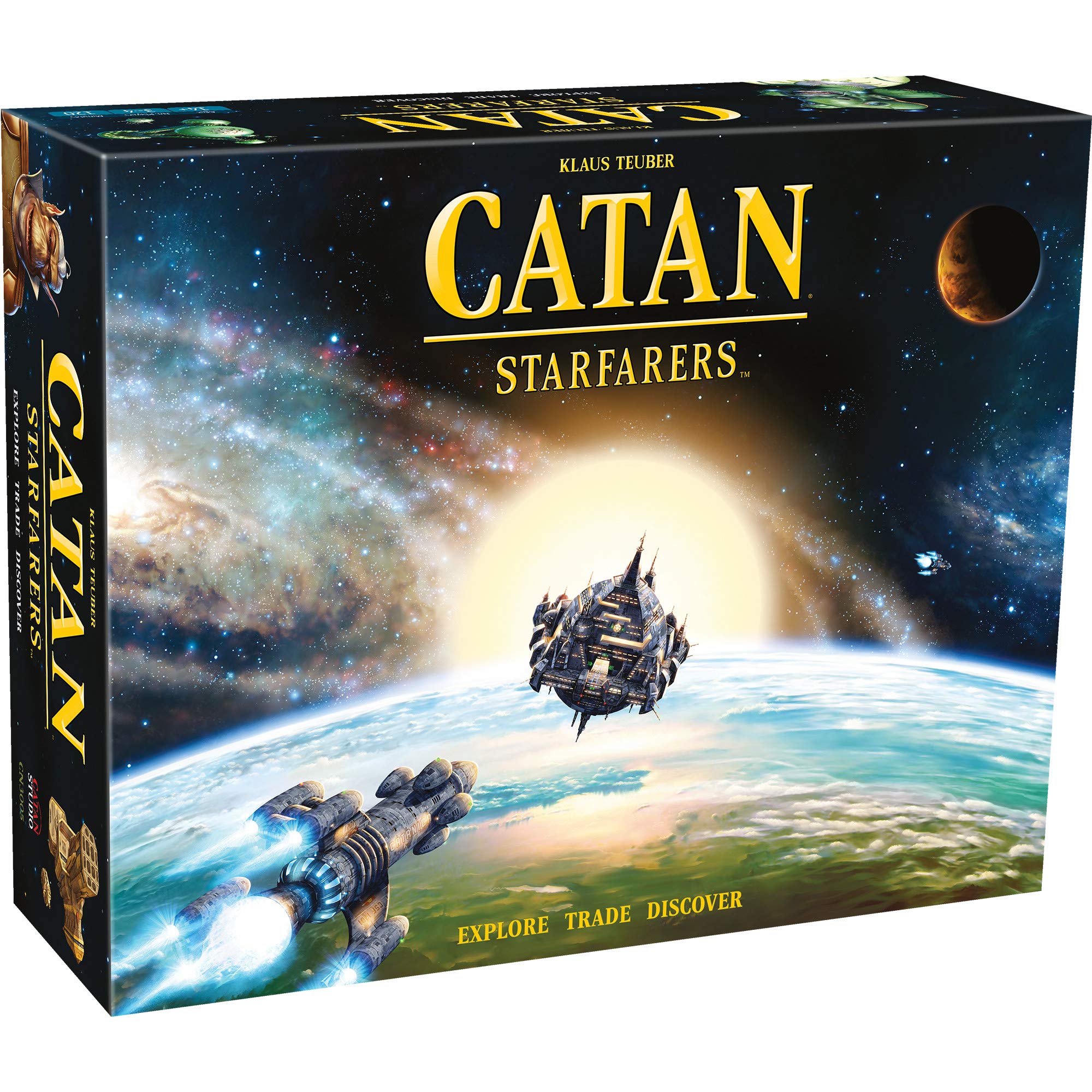 CATAN Starfarers Board Game 2nd Ed. (Base Game) | Family Board Game for Adults and Kids | Adventure Board Game | Ages 14+ | 3 to 4 players | Average Playtime 120 minutes | Made by Catan Studio