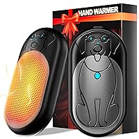 Electric Hand Warmers Rechargeable 2 Pack, 3000Mah*2 Portable Hand Warmer Battery Operated, Fun & Practical & Useful Gifts for Men Chrismas, Outdoor Camping Gifts, Hunting Accessories and Gear