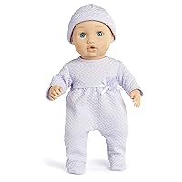 you & me Baby So Sweet 16-Inch Doll with Clothes, Blue Eyes and Purple Outfit, for Ages 3-6