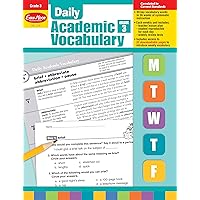 Evan-Moor Daily Academic Vocabulary Lessons, Grade 3, 36 Weeks of Instruction Give Students an Expanded Vocabulary Activities, Homeschooling and Classroom Resource Workbook, Definitions, Printables Evan-Moor Daily Academic Vocabulary Lessons, Grade 3, 36 Weeks of Instruction Give Students an Expanded Vocabulary Activities, Homeschooling and Classroom Resource Workbook, Definitions, Printables Paperback