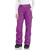 Arctix Women's Snow Sports Insulated Cargo Pants, Plum, Small