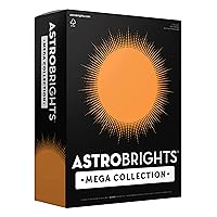 Astrobrights Mega Collection, Colored Paper, Bright Orange, 625 Sheets, 24 lb/89 gsm, 8.5