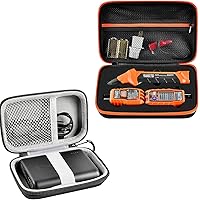 ALLPRIMO Case Comaptible with Anker for PowerCore 10000 Portable Charger 10000mAh Power Bank, Case Compatible with Klein Tools ET310 AC Circuit Breaker Finder & 80041 Outlet Repair Tool Kit