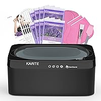 KARITE Paraffin Wax Machine for Hands and Feet with Auto Open Lid, Paraffin Bath,20Min Fast Wax Meltdown, Precision Temperature Control, 4500ml Paraffin Warmer with 8Pack Refills