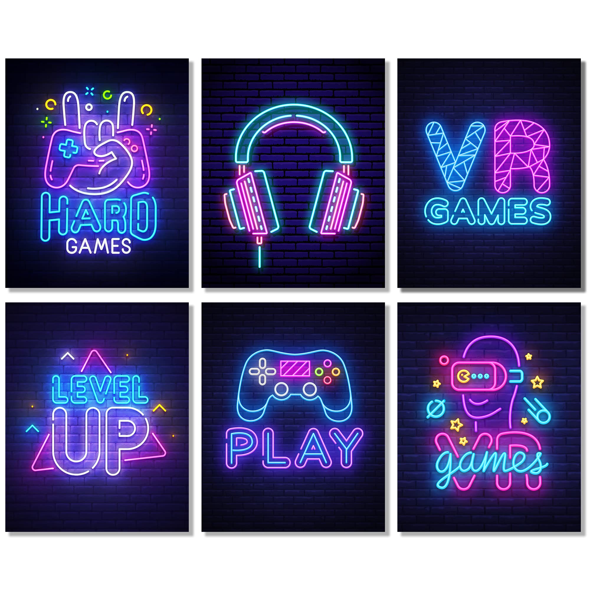 Mua Video Game Posters Gamer Room Decor Neon Gaming Poster for ...