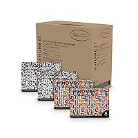 The Honest Company Clean Conscious Diapers | Plant-Based, Sustainable | Beary Cool + Big Trucks | Super Club Box, Size 6 (35+ lbs), 68 Count