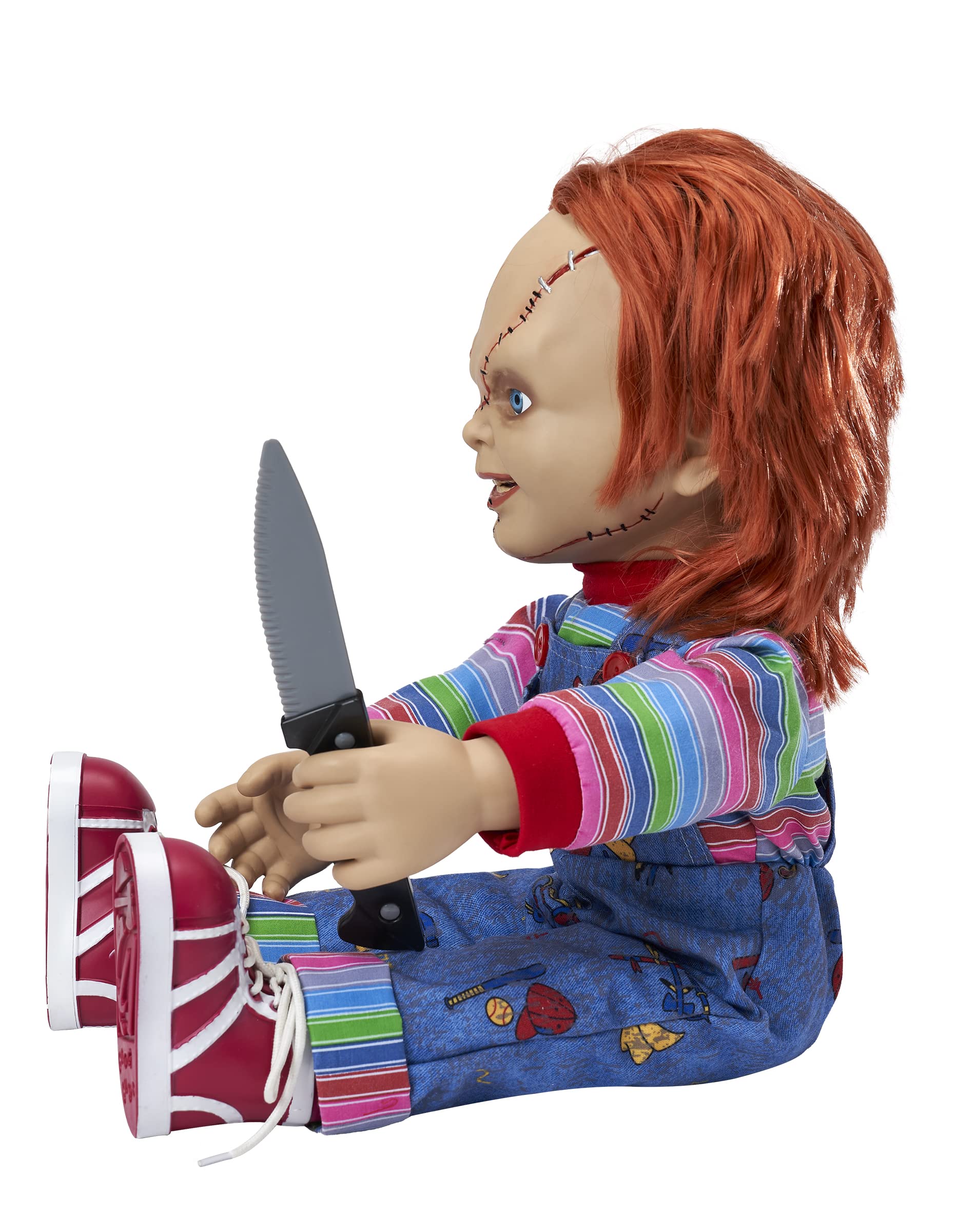 Spirit Halloween 2 Ft Talking Chucky Doll | Officially Licensed -