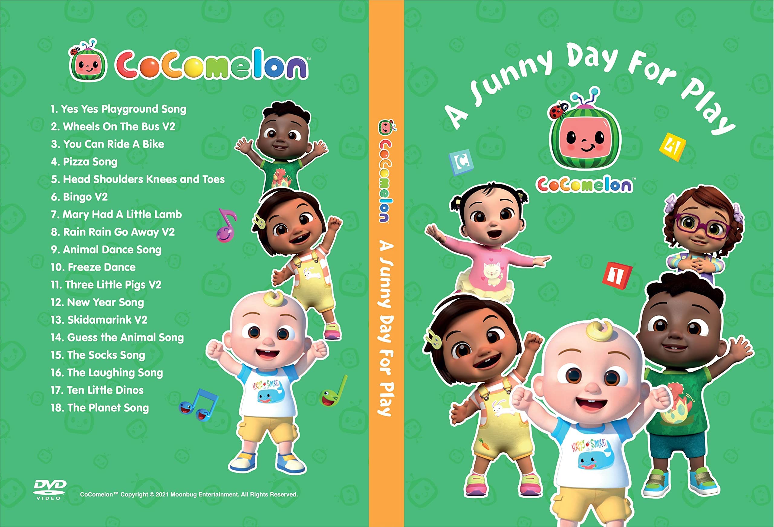 CoComelon A Sunny Day for Play DVD