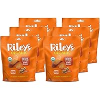 Riley's Organics Sweet Potato Small Bone Dog Treats 6 Pack 5 oz