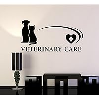 Wall Stickers Vinyl Decal Veterinary Care Animal Pets Hospital (z1945i)