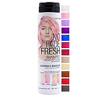 No Fade Fresh Light Pink Color Depositing Shampoo Semi Permanent Hair Color with BondHeal Bond Rebuilder - Light Pink Hair Dye 6.4 oz