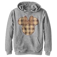 Disney Boys' Fall Plaid Minnie Hoodie