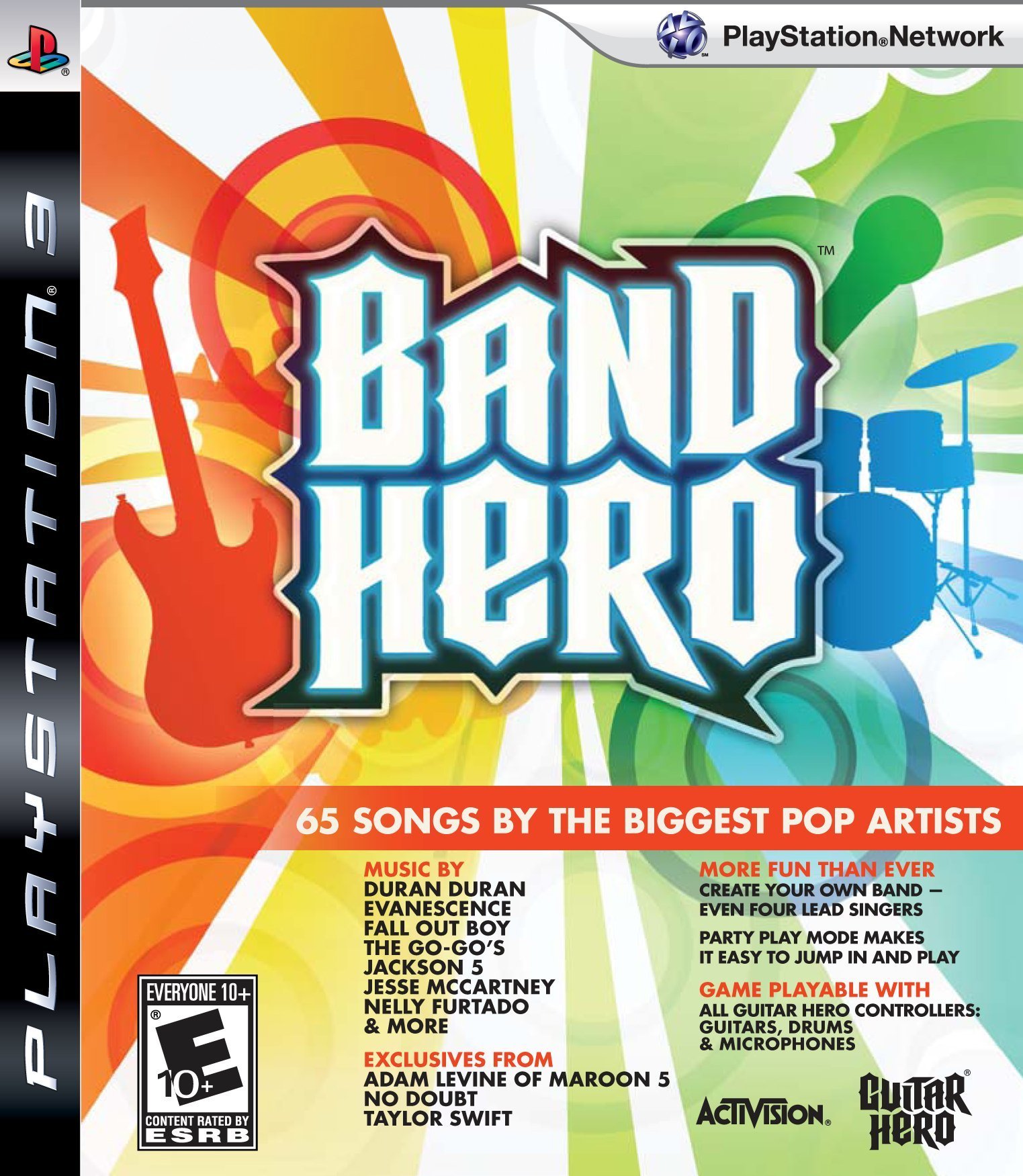 Band Hero featuring Taylor Swift - Stand Alone Software - Playstation 3
