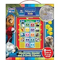 Encyclopedia Britannica Kids - Me Reader Electronic Reader and 8 Sound Book Library - Animals and Space- PI Kids Encyclopedia Britannica Kids - Me Reader Electronic Reader and 8 Sound Book Library - Animals and Space- PI Kids Hardcover