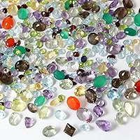 Mixed Full Faceted Gemstones - Natural Mined Loose Gemstone Lot - Wholesale Gems Mix - comes with Certificate of Authenticity