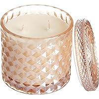 SOI 15 oz. Alluring Amber Jar One Size Scented-Candles, White