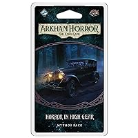 Fantasy Flight Games Arkham Horror The Card Game Horror in High Gear Mythos Pack | Horror Game | Mystery Game | Cooperative Card Game | Ages 14+ | 1-2 Players | Average Playtime 1-2 Hours | Made