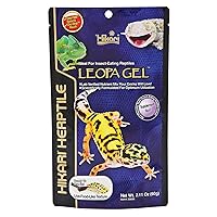 Hikari LeopaGel Food for Insect-Eating Reptiles, 2.11 oz (60g)