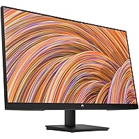 HP V27i G5 FHD Monitor, AMD FreeSync Technology, HDCP Support for HDMI (V27i G5, Black)