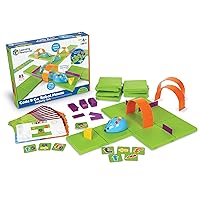 Learning Resources Code & Go Robot Mouse Activity Set, 83 Pieces, Ages 4+, Screen-Free Early Coding Toy for Kids, Interactive STEM Coding Pet