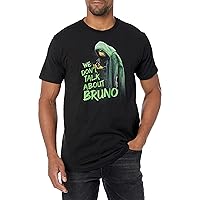 Pixar Young Men's Bruno Character Focus T-Shirt, Black, X-Small