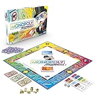 Monopoly Board Game, Millennials Edition, French Version, for 2-4 players, from 8 years