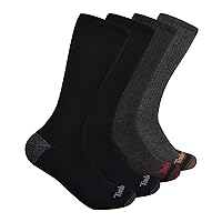 Timberland Mens 4Pack Comfort Crew Socks