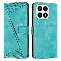 Cell Phone Flip Case Cover Compatible with Huawei Honor X8A Wallet Flip Phone Case Card Slot Holder Flip Cover Phone Case Wrist Strap Phone Case Compatible with Huawei Honor X8A (Color : Green)