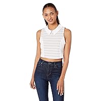BCBGeneration Women's Polo Cropped Top