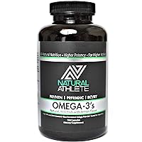 Wild Omega 3 Fish Oil Supplement (150 Capsules) Triple Strength | 3600mg Fish Oil per Serving | Heart, Brain & Joint Health Support