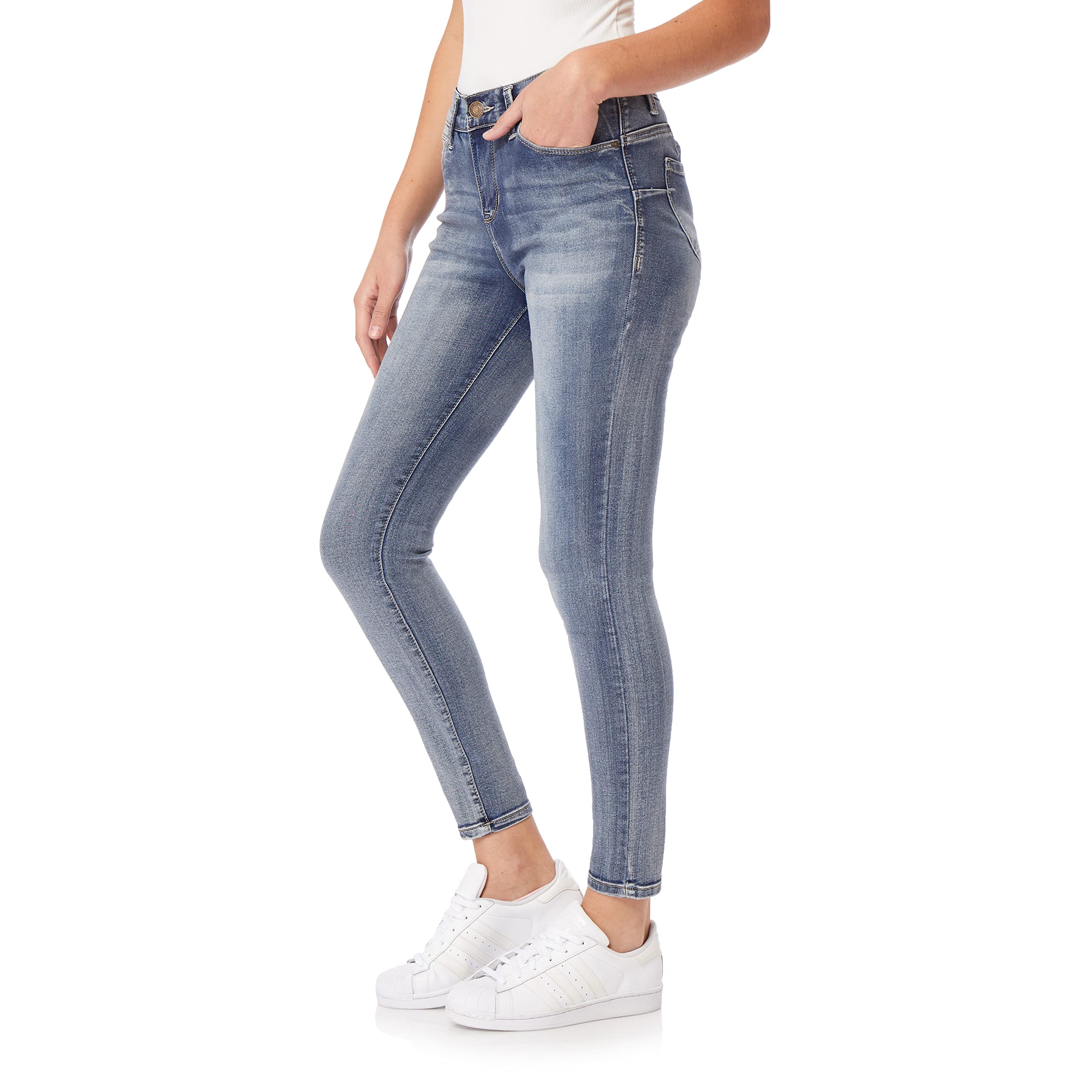 Angels Forever Young Women's Jeanie Lift Skinny Jeans