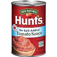 Hunt's Tomato Sauce No Salt Added, 15 oz