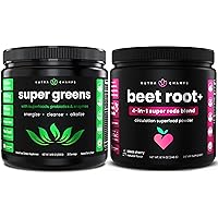 NutraChamps Super Greens Powder and Beet Root Powder Bundle