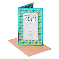 American Greetings Birthday Card for Mom from Son (Makes You Wonderful)