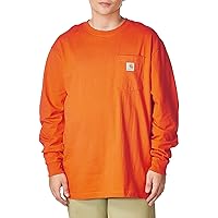 Carhartt Men's Loose Fit Heavyweight Long-Sleeve Pocket T-Shirt