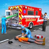 Police Ambulance Game: 911 Emergency Rescue